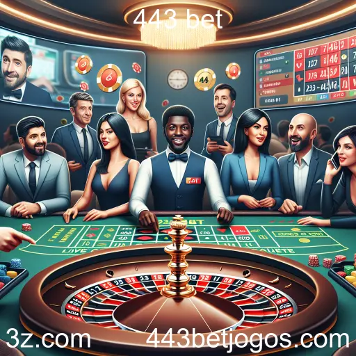 A Revolução dos Jogos Ao Vivo na 443 Bet️